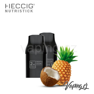 Heccig NUTRISTICK DV2 2x cartridge - PINEAPPLE COCONUT (ananas, kokos) 15mg 