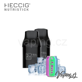 Heccig NUTRISTICK DV2 2x cartridge - F BULL (energetický nápoj) 15mg 