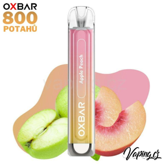Oxva OXBAR C800 - APPLE PEACH (jablko a broskev) 16mg 