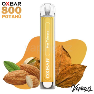 Oxva OXBAR C800 - NUT TOBACCO (tabák a oříšky) 16mg 