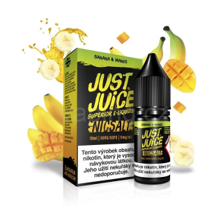 Just Juice Salt - BANANA & MANGO (banán & mango) 11mg
