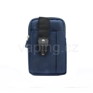 Fumytech Bag ochrané pouzdro na zip s poutkem na opaseka a karabinou 17,5x11,5cm (modré)