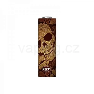 Smršťovací folie pro baterie 18650 s potiskem (Brown Skull) 1ks