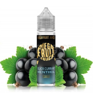 Aroma Megafruit Juice - BLACK CURRANT MENTHOL (černý rybíz a mentol) 10mlML
