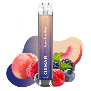 Oxva OXBAR C800 - PEACH BLUE RAZZ (broskev s chladivým lesním ovocem) 16mg 