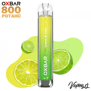 Oxva OXBAR C800 - LEMON & LIME (citrón a limetka) 16mg 