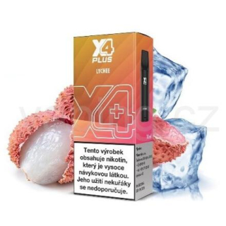 X4 Plus LYCHEE - přednaplněný pod 20mg