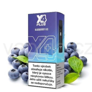 X4 Plus BLUEBERRY ICE - přednaplněný pod 20mg