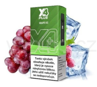 X4 Plus GRAPE ICE - přednaplněný pod 20mg
