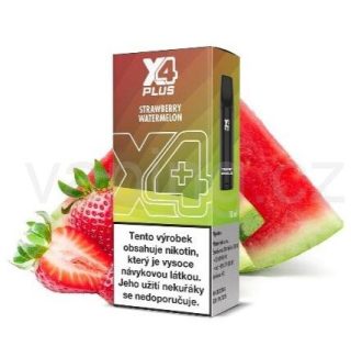 X4 Plus STRAWBERRY WATERMELON - přednaplněný pod 20mg