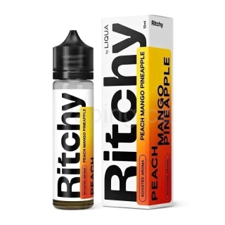 Liqua Ritchy Aroma - PEACH MANGO PINEAPPLE (broskev, mango a ananas) 10ml 