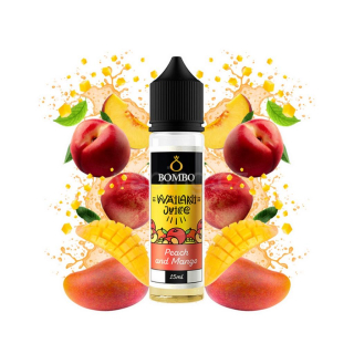 BOMBO Wailani Juice aroma PEACH AND MANGO (broskev a mango) 60/15ml