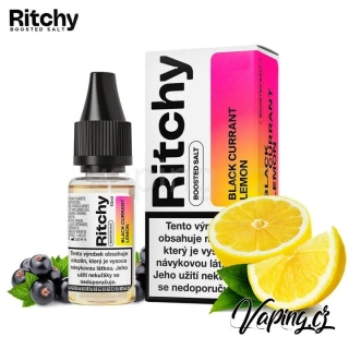 Ritchy Salt Black Currant Lemon (Černý rybíz a citron) 10mg/10ml