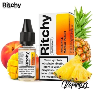 Ritchy Salt Pineapple Mango Peach (Ananas, mango a broskev) 10mg/10ml