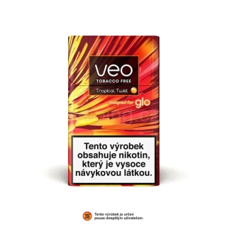 Glo VEO - TROPICAL TWIST bylinná náplň (krabička 20ks)