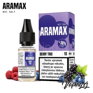 ARAMAX Salt Nic - BERRY TRIO 10ml (bobulovitá směs) 10mg