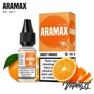 ARAMAX Salt Nic - SWEET ORANGE 10ml (sladký pomeranč) 10mg