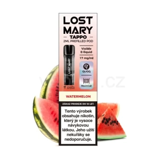 LOST MARY POD 1x cartridge - WATERMELON (vodní meloun) 17mg