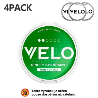 VELO SPIFFY SPEARMINT MINI + 3 další (celkem 4ks)