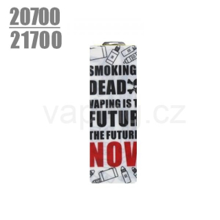 Smršťovací folie pro baterie 20700 / 21700 s potiskem (Vaping Now)