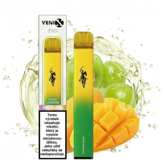 Venix Pro jednorázová e-cigareta GRAPE MANGO-X (mango a hrozny) 16mg