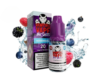 E-liquid Salt VAMPIREVAPE 20mg HEISENBERG (chladivá směs ovocných chutí) 10ml