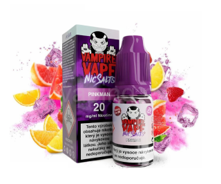 E-liquid Salt VAMPIREVAPE 20mg PINKMAN (exotická směs ovocných chutí) 10ml