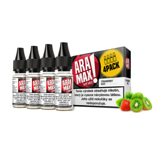 Aramax E-liquid 4x10ml (Strawberry Kiwi) 18mg