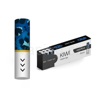 Náhradní filtry pro e-cigarety KIWI (Navy Blue) 20ks