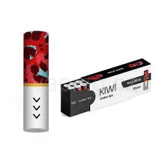 Náhradní filtry pro e-cigarety KIWI (Wild Rose) 20ks