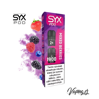 SYX POD 2x cartridge - MIXED BERRIES (lesní plody) 16,5mg