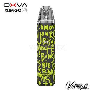 E-cigareta OXVA Xlim GO Graffiti Black (grafity černá) 1000mAh