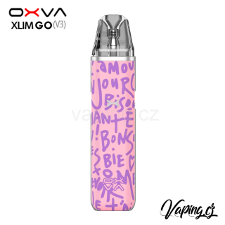 E-cigareta OXVA Xlim GO Graffiti Pink (grafity růžová) 1000mAh