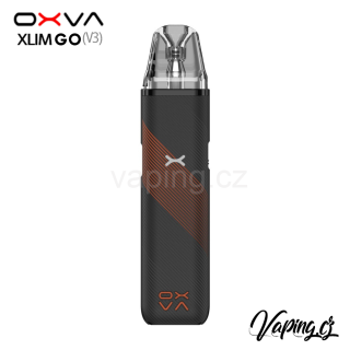 E-cigareta OXVA Xlim GO Striped Orange (pruhovaná oranžová) 1000mAh