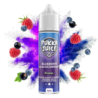 Příchuť Pukka Juice BLUEBERRY BLACKCURRANT (borůvka a černý rybíz) 60/10ml