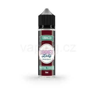 Dinner Lady TOBACCO aroma MENTHOL TOBACCO (mentol a tabák) 60/10ml