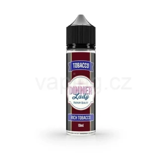Dinner Lady TOBACCO aroma RICH TOBACCO (silný tabák) 60/10ml
