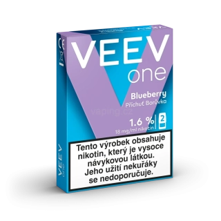 VEEV ONE náplně Blueberry 18mg - 2ks