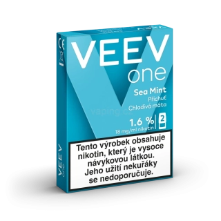 VEEV ONE náplně Sea Mint 18mg - 2ks