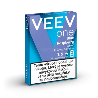 VEEV ONE náplně Blue Raspberry 20mg - 2ks