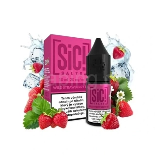 SIC! Salts Simplex - WILD STRAWBERRY ICE 20mg (ledová divoká jahoda) 10ml
