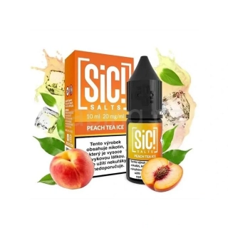 SIC! Salts Thea - PEACH TEA ICE 20mg (broskvový ledový čaj) 10ml