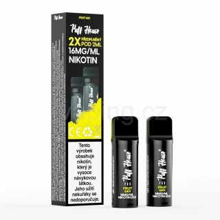 Puff House 2x přednaplněný pod - FRUIT MIX 16mg