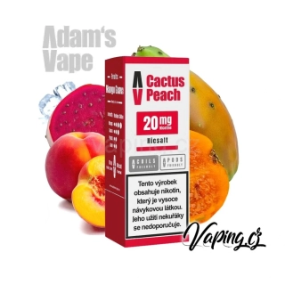 Adams Vape Salt e-liquid CACTUS PEACH (kaktus a broskev) 20mg