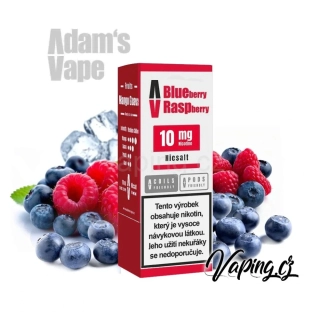 Adams Vape Salt e-liquid BLUEBERRY RASPBERRY (borůvka a malina) 10mg