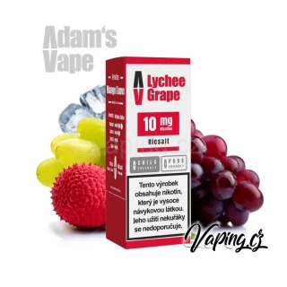 Adams Vape Salt e-liquid LYCHEE GRAPE (liči a hroznové víno) 10mg