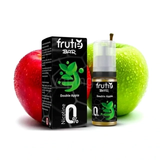 Frutie Bar Salt e-liquid DOUBLE APPLE (dvojité jablko) 0mg