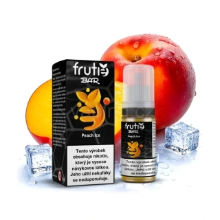 Frutie Bar Salt e-liquid PEACH ICE (chladivá broskev) 10mg