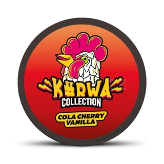 Kurwa nikotinové sáčky COLA CHERRY VANILLA (cola, třešeň a vanilka) strong edition 15mg/g