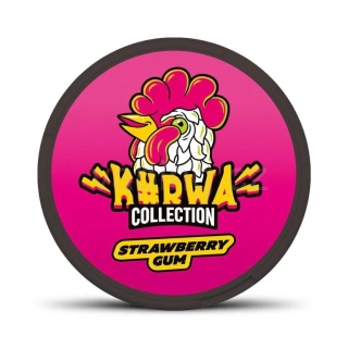 Kurwa nikotinové sáčky STRAWBERRY GUM (jahodová žvýkačka) strong edition 15mg/g